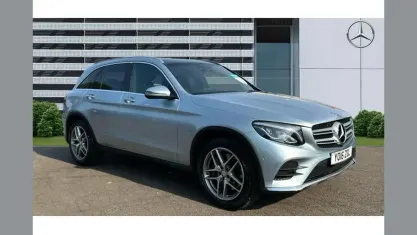 Used Mercedes GLC250 AMG line 204 HP (150 kW) 2016 Silver SUV
