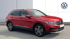 Red Used 2022 VW Tiguan Elegance SUV | £24,055 (Fair price)