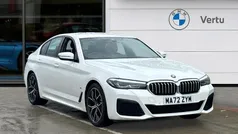 White Used 2022 BMW 520 M Sport Sedan | £30,995 (Fair price)