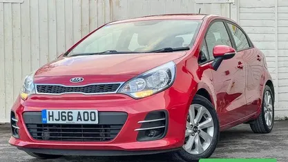 Red Used 2016 Kia Rio Hatchback | £4,995 (Good price)