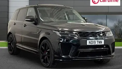 Used Land Rover Range Rover Sport SVR 575 HP (422 kW) 2019 Black SUV