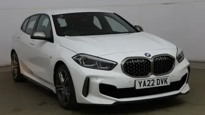 Used BMW M135 Sport Line 306 HP (225 kW) 2022 White Hatchback