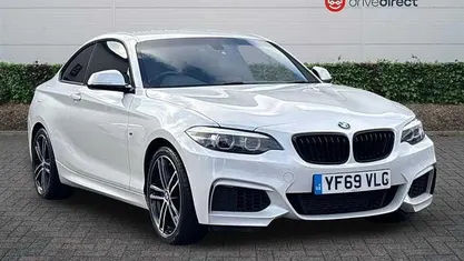 White Used 2020 BMW 218 M Sport Coupe | £15,757 (Good price)
