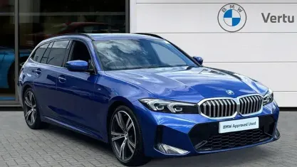 Used BMW 320 M Sport 184 HP (135 kW) 2024 Blue Estate