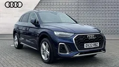 Blue Used 2022 Audi Q5 S-Line SUV | £28,055 (Good price)