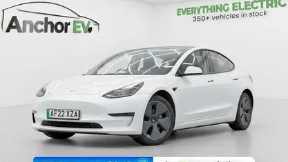 Used Tesla Model 3 Long Range AWD 366 kW (498 HP) 2022 White Sedan