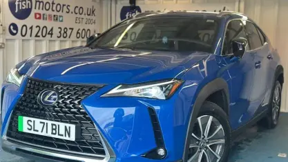 Used Lexus UX 150 kW (204 HP) 2021 Blue SUV