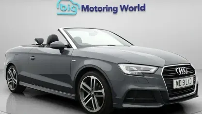 Used Audi A3 Cabriolet S-Line 150 HP (110 kW) 2019 Grey Cabriolet