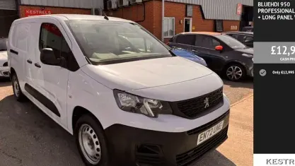 Used Peugeot Partner Premium 102 HP (75 kW) 2023 White MPV