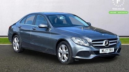 Usado Mercedes C200 Executive 184 HP (135 kW) 2017 Cinzento Sedan