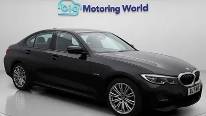 Black Used 2021 BMW 330e M Sport Sedan | £20,600 (Fair price)