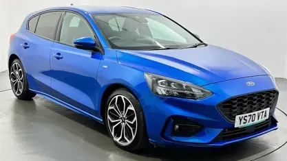 Used Ford Focus ST-Line X 120 HP (88 kW) 2020 Blue Hatchback