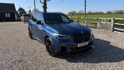 Used BMW X5 Luxury Line 400 HP (294 kW) 2019 Blue SUV
