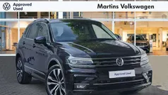 Black Used 2019 VW Tiguan R-line SUV | £25,995 (Fair price)