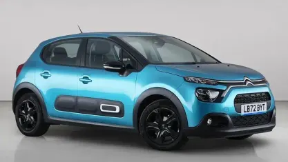 Used Citroën C3 PureTech 83 HP (61 kW) 2022 Blue Hatchback