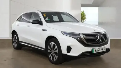 Used Mercedes EQC400 300 kW (408 HP) 2021 White SUV