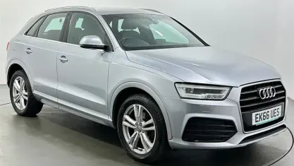 Usado Audi Q3 S-Line 150 HP (110 kW) 2016 Prateado SUV