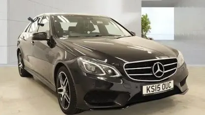 Used Mercedes E220 AMG 177 HP (130 kW) 2015 Black Sedan