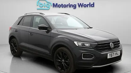 Used VW T-Roc Black Edition 110 HP (80 kW) 2021 Grey SUV