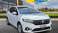 White Used 2021 Dacia Sandero Comfort Hatchback | £9,995 (Fair price)