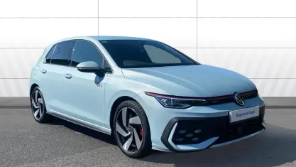 Used VW Golf VIII GTI 265 HP (194 kW) 2025 Crystall ice blue Hatchback