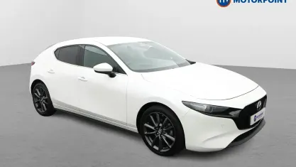 Used Mazda 3 Exclusive-Line 140 HP (102 kW) 2025 White Hatchback