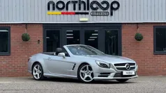 Silver Used 2013 Mercedes SL350 Cabriolet | £17,995 (Fair price)