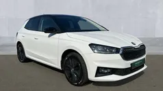 Candy white black magic pearl effect Used 2024 Skoda Fabia Colour Edition Hatchback | £16,695 (Fair price)