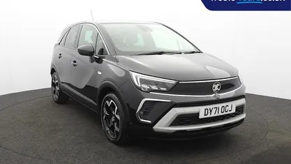 Used Vauxhall Crossland Edition 83 HP (61 kW) 2021 Black SUV