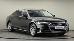 Mythos black metallic Used 2019 Audi A8 Comfort Sedan | £28,200 (Fair price)