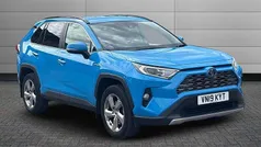 Blue Used 2019 Toyota RAV4 Hybrid SUV | £22,350 (Fair price)