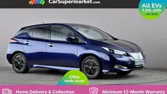 Blue Used 2022 Nissan Leaf Tekna Hatchback | £11,997 (Fair price)