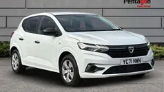 White Used 2021 Dacia Sandero Essentiel Hatchback | £9,250 (Fair price)