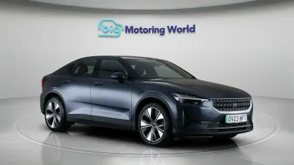 Begagnad Polestar 2 Long Range Single Motor 219 kW (299 HK) 2022 Blå Halvkombi