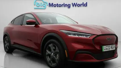 Used Ford Mustang Standard Range 269 HP (197 kW) 2021 Red Hatchback