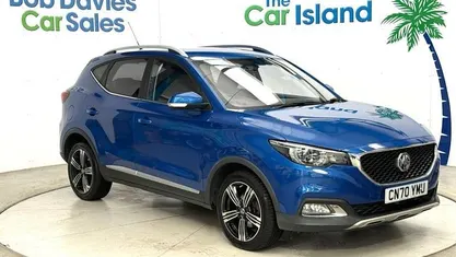 Used MG ZS Exclusive 106 HP (77 kW) 2020 Blue SUV