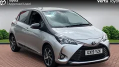 Silver Used 2019 Toyota Yaris Hatchback | £9,392 (Fair price)