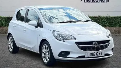 Used Vauxhall Corsa Excite 116 HP (85 kW) 2015 White Hatchback