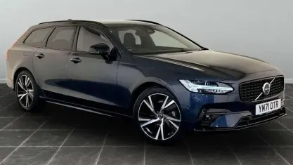 Used Volvo V90 R-Design 197 HP (144 kW) 2022 Blue Estate