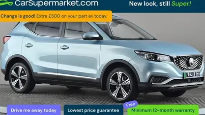 Used MG ZS Exclusive 105 kW (143 HP) 2020 Blue SUV