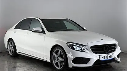 Used Mercedes C220 AMG line 170 HP (125 kW) 2018 Sedan