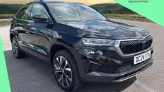 Black magic pearl effect Used 2024 Skoda Karoq SE L SUV | £25,795 (Fair price)