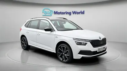 Used Skoda Kamiq Monte Carlo 150 HP (110 kW) 2023 White SUV