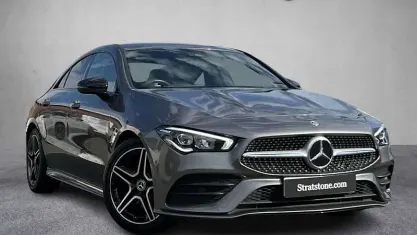 Used Mercedes CLA180 AMG line 136 HP (100 kW) 2023 Grey Coupe