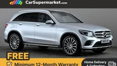 Silver Used 2018 Mercedes GLC250 AMG Line Premium Estate | £20,697 (Fair price)