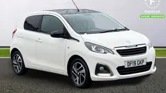 White Used 2019 Peugeot 108 Allure Hatchback | £10,299 (Fair price)