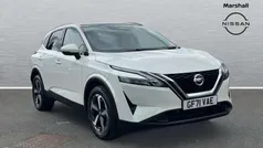 White Used 2021 Nissan Qashqai SUV | £18,564 (Fair price)