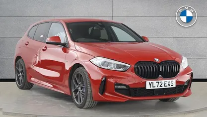 Used BMW 118 M Sport 136 HP (100 kW) 2023 Red Hatchback