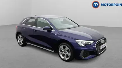 Used Audi A3 Sportback e-tron S-Line 204 HP (150 kW) 2023 Blue Hatchback