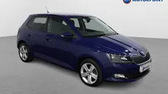 Blue Used 2017 Skoda Fabia SE L Hatchback | £11,199 (Fair price)